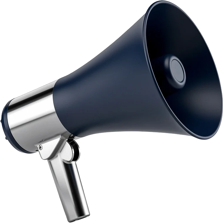 A megaphone